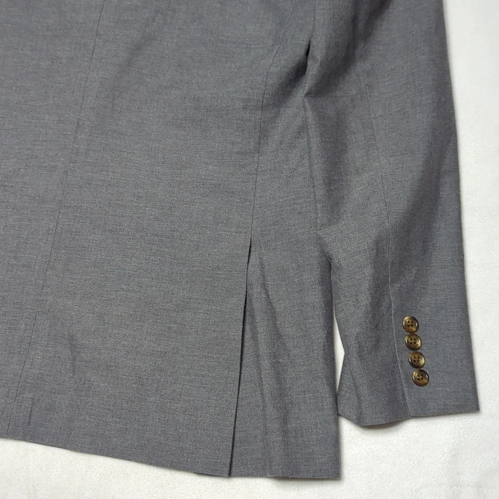 J. Crew Ludlow Cotton Mens Gray Blazer‎ Size 40R